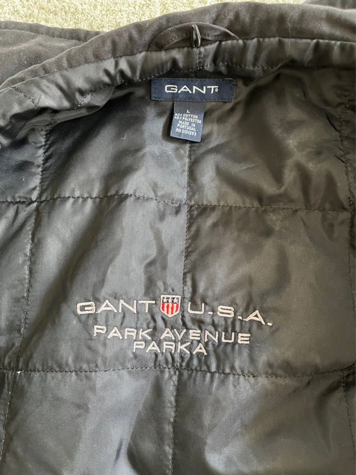 Manteau parka noir taille L marque Gant - photo numéro 8