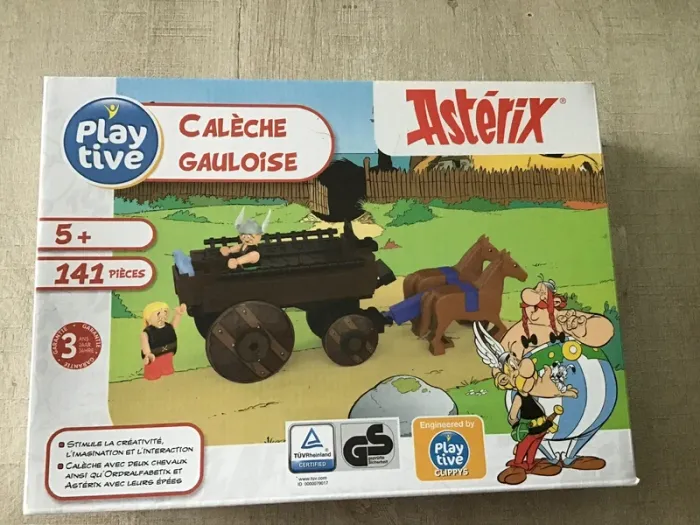 Asterix obelix caleche gauloise