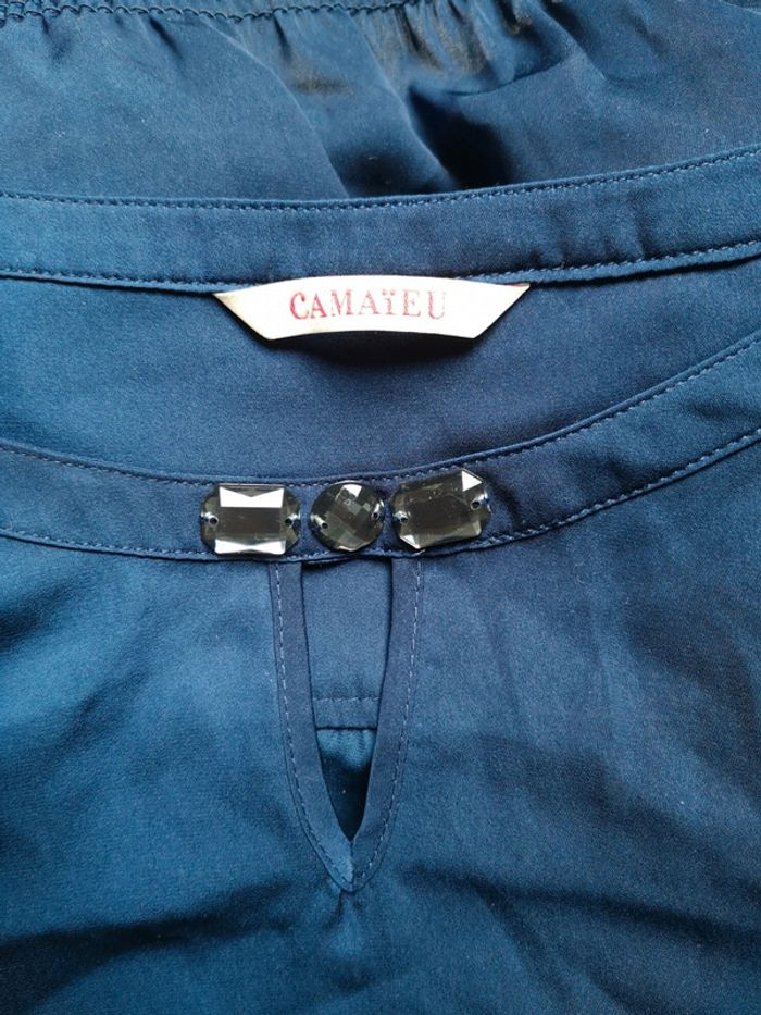Blouse bleu marine - photo numéro 3