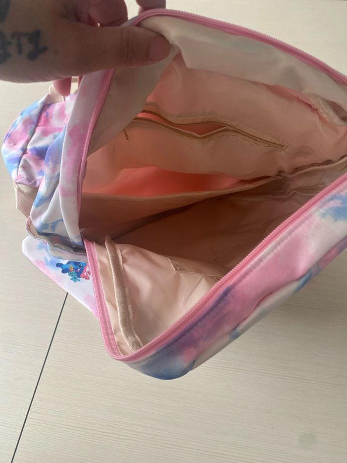 Cartable sac goûté ou sport et trousse neuf stitch - photo numéro 4