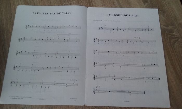 Livre de musique "Mes premiers pas" - photo numéro 3