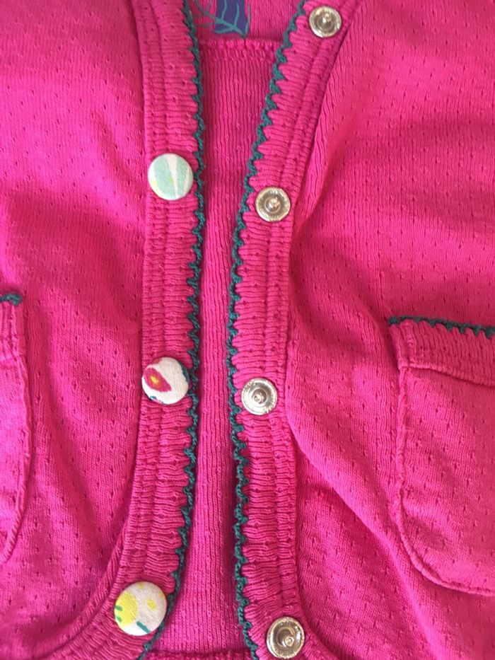 Gilet violet - photo numéro 3