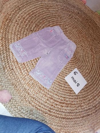 Pantalon velours 6 mois