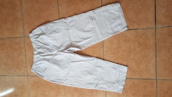 Pantacourt femme 46 (T4) blanc Blanche Porte
