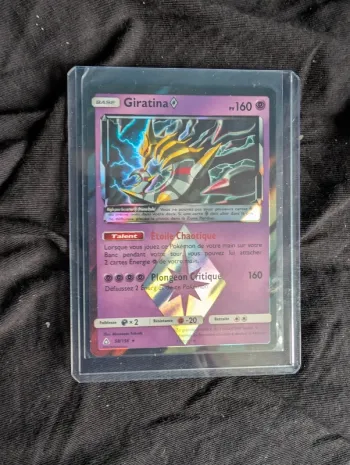 Carte Pokémon Giratina Prisme 58/156 SL5 Soleil & Lune Ultra Prisme FR