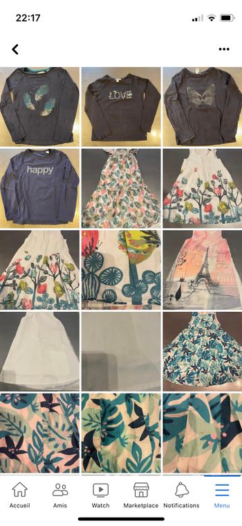 Vêtements 6 ans fille