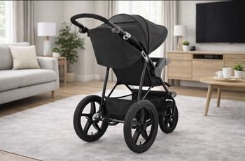 Poussette 3 roues pliable 