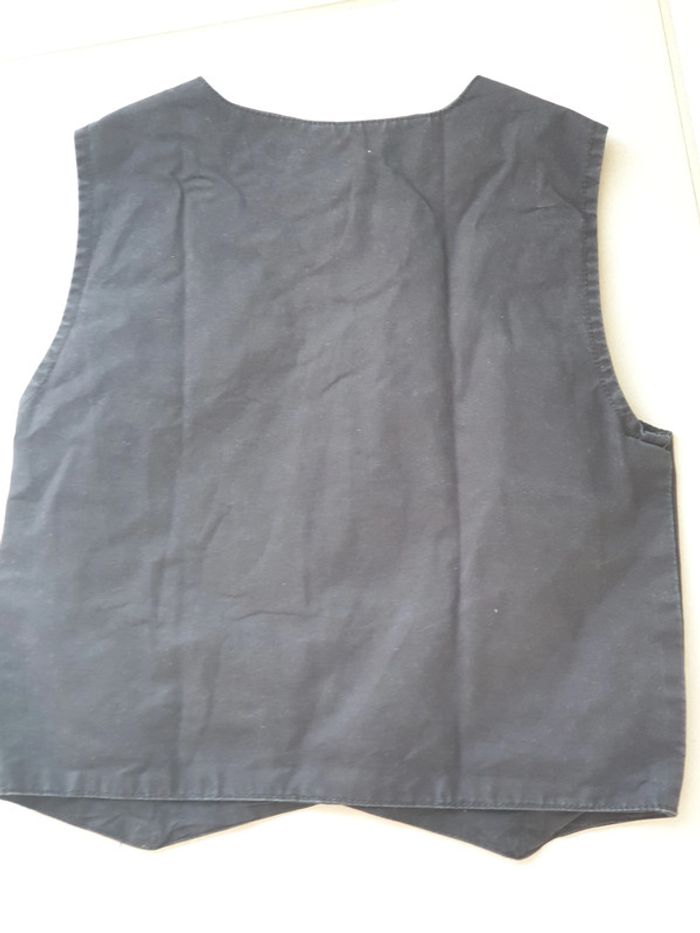 1 gilet costume enfant noir gemo 5 ans - photo numéro 3
