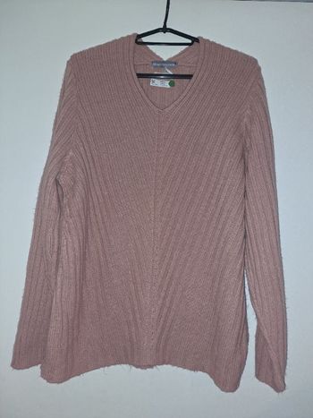 Pull vieux rose