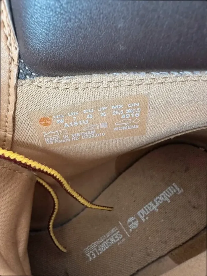 Bottes Timberland Originales - Confort et Robustesse, Taille 40 - photo numéro 8