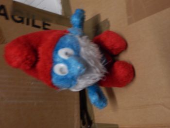 peluche grand schtroumpf 