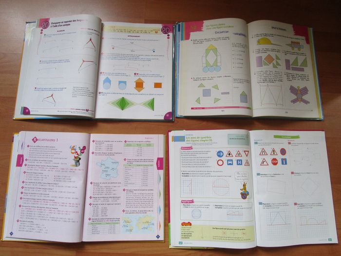 Lot 4 livres Maths CM1 - photo numéro 2