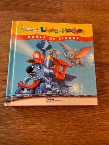 Livre cartonné Disney Livre Hochet Drôle de cirque Dumbo