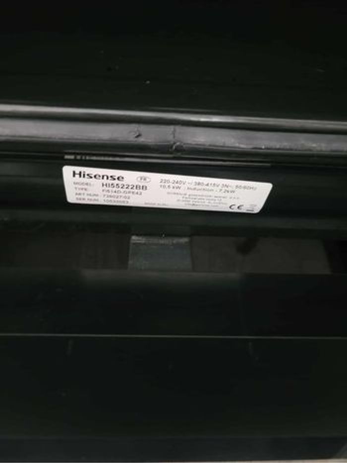 Cuisiniere table à induction HISENSE HI55222BB (gaziniere…) - URGENT - photo numéro 4