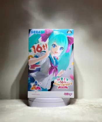 Figurine Hatsune Miku Luminasta 16th Anniversary KEI