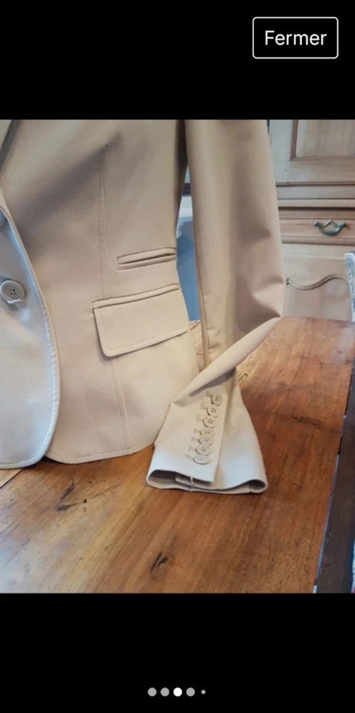Blazer beige 36 - photo numéro 3