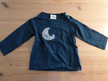 T-shirt bleu pétrole