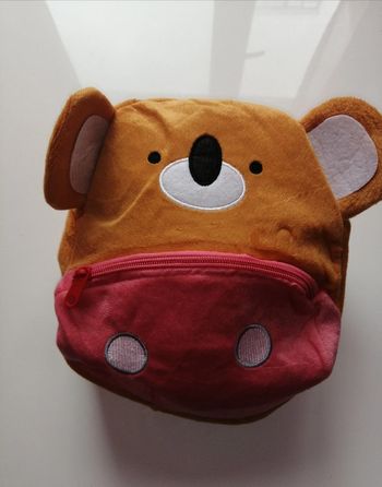 Petit sac à dos nounours tout doux