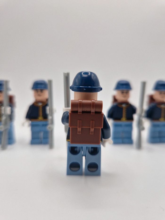 Figurines type lego 6 soldats Nordistes - photo numéro 4