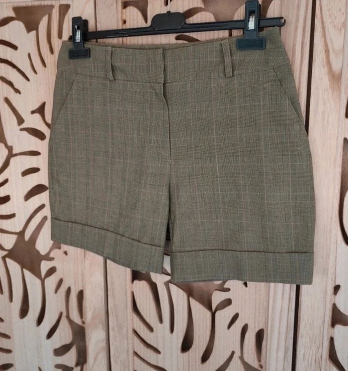Short à carreaux de tailleur Taille 38 Naf Naf - photo numéro 2