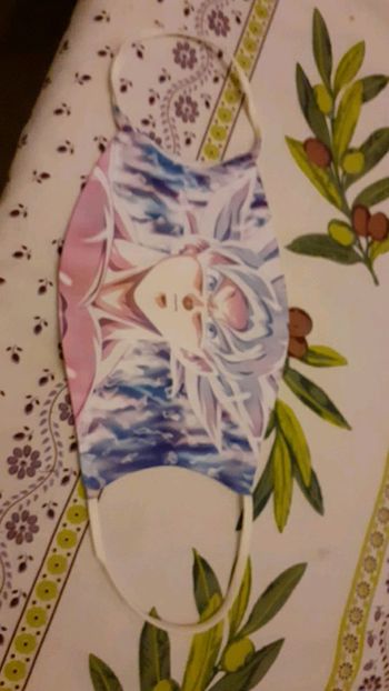 Masque manga goku lavable