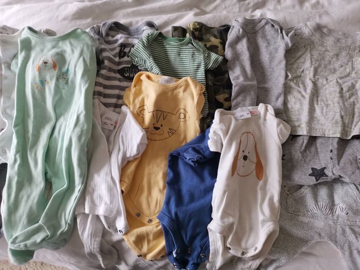 Lot de vêtements pour bébé, de 0 à 3 mois - photo numéro 3