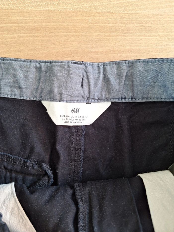 Lot 2 short bermuda enfant garçon 14 ans H&M Okaïdi - photo numéro 6
