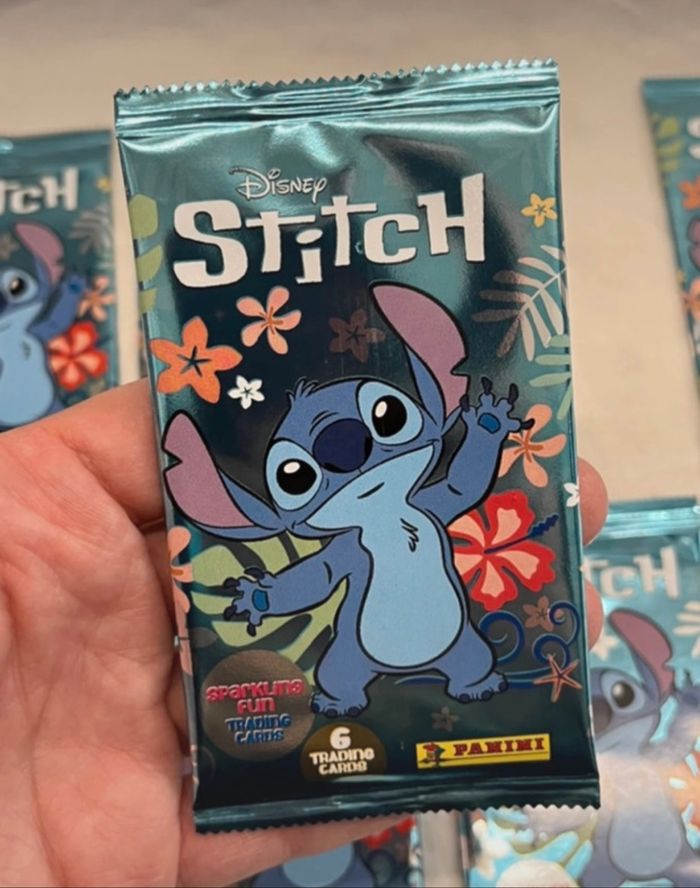 8 sachets panini DISNEY STITCH neufs scellés - photo numéro 4