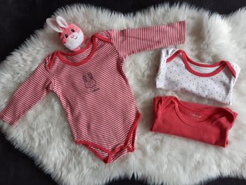 Bodies manches longues 12 mois