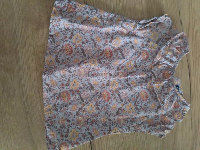 Blouse 2 ans fleurie kiabia