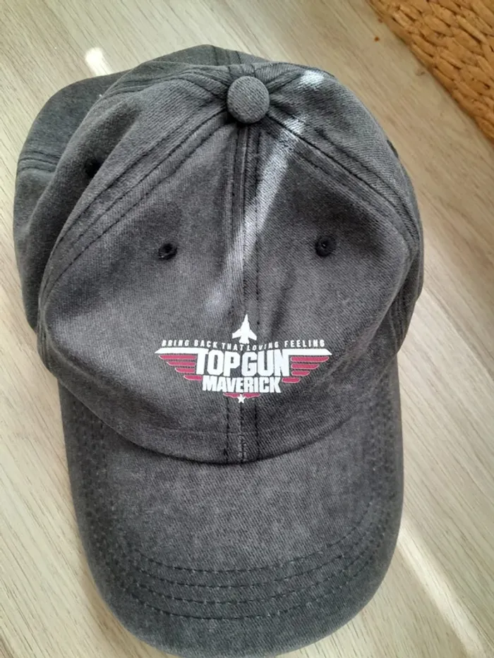 Top Gun Maverick, Casquette de Baseball, couleur gris foncé - photo numéro 6