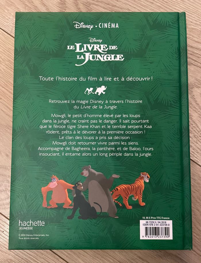 Livre Le livre de la jungle - photo numéro 2