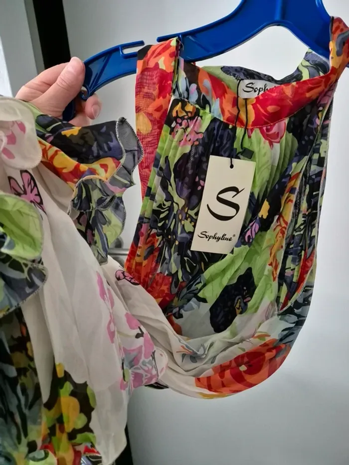 robe légère motif floral