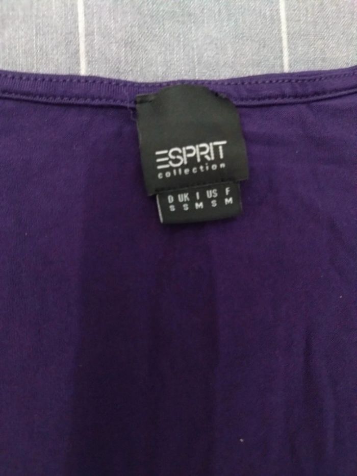 Robe violette neuve esprit t 36 - photo numéro 2