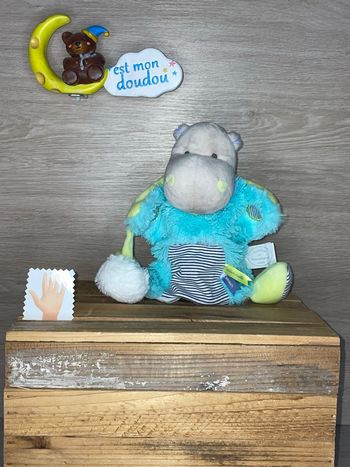 DDC613 doudou et compagnie hippopotame 🦛 