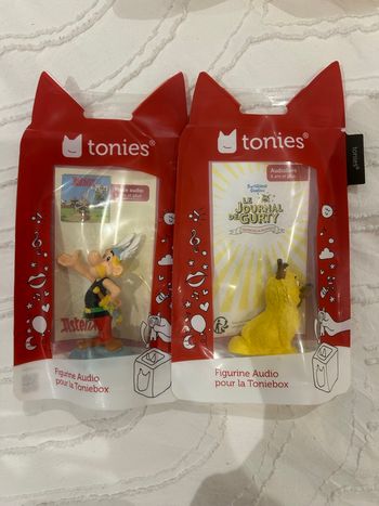 LOT TONIES ASTÉRIX + GURTY