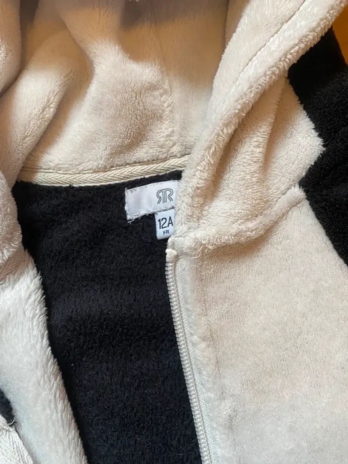 Pyjama pilou pilou panda enfant taille 12 ans - photo numéro 3