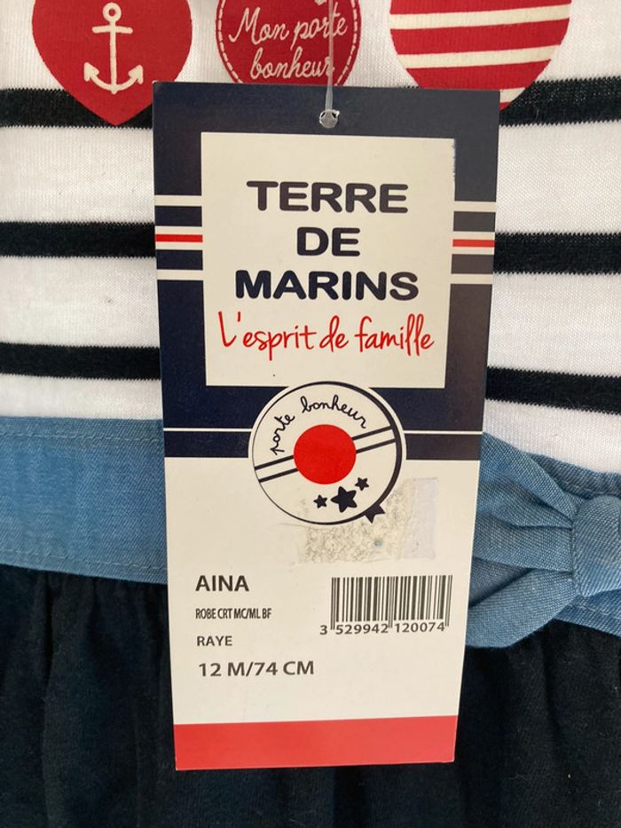Robe 12 mois « terre de marins » - photo numéro 2
