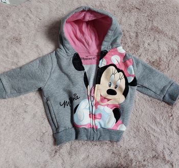 Gilet zippé 6 mois Minnie
