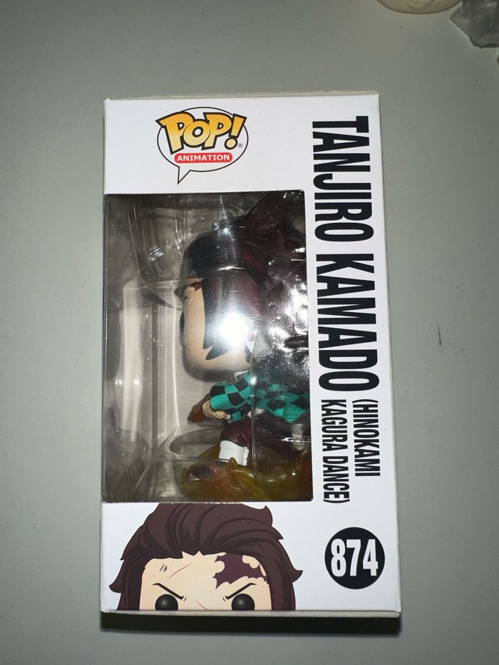 Funko Pop Tanjiro Kamado - demon slayer - photo numéro 2