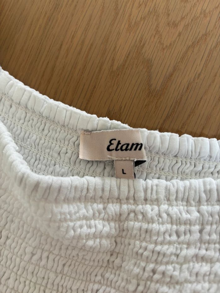 Robe longue etam blanche - photo numéro 2