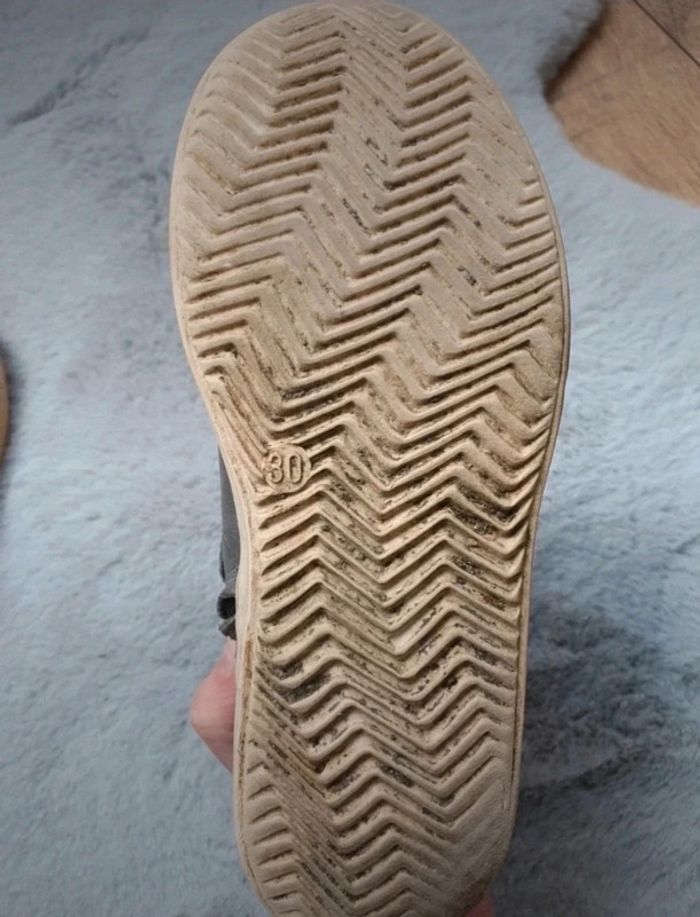 Chaussures montantes grises Acebo's pointure 30 - photo numéro 11