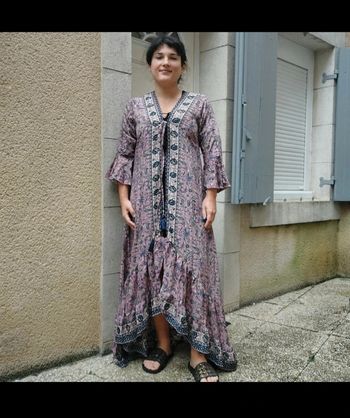Kimono neuf soie