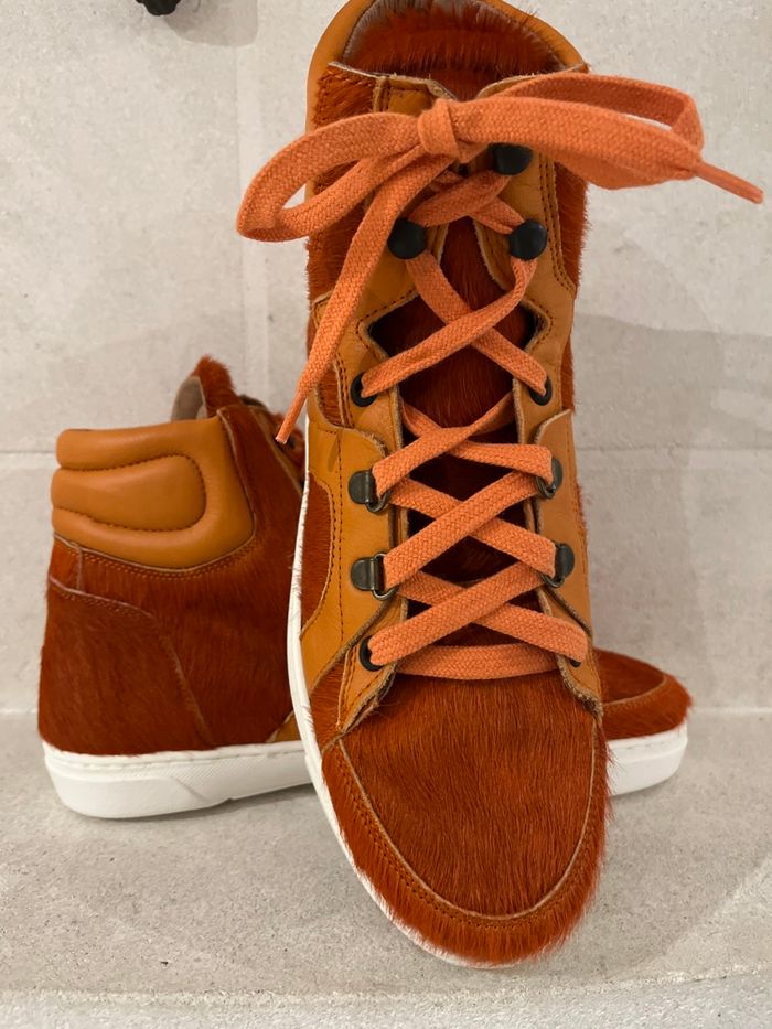 Sneakers Tag Oslo en cuir