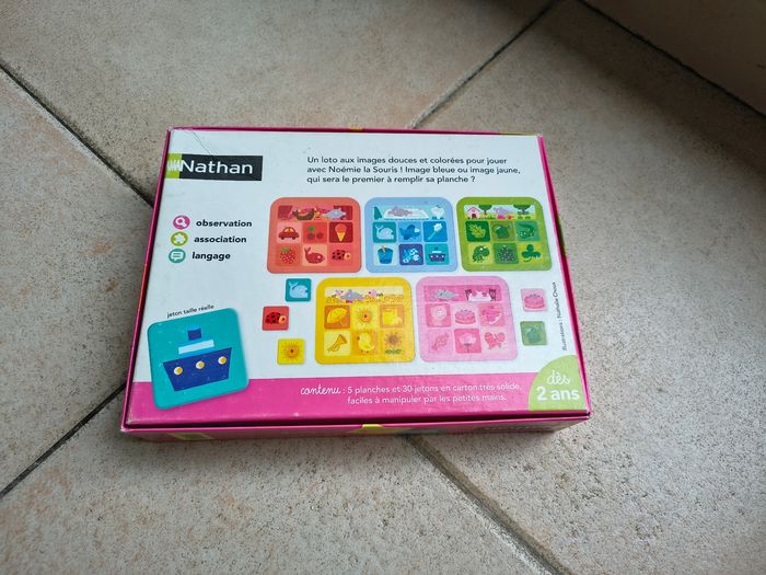 Jeu 1er âge : Loto des couleurs, de Nathan - photo numéro 2