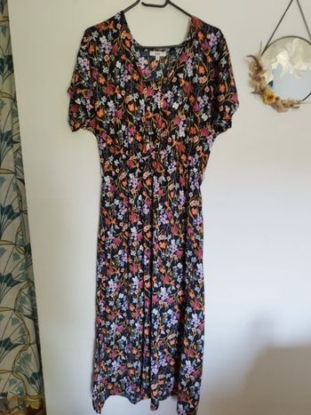 Robe longue fleuri la Halle au vêtements