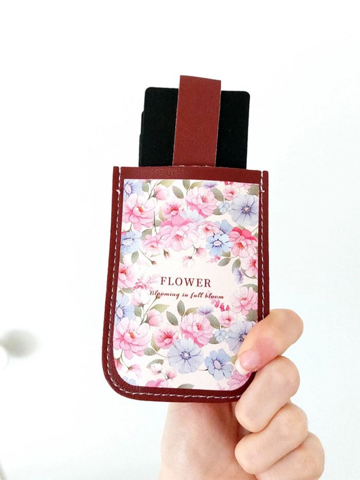 Magnifique porte carte neuf style vintage victorien coquette - photo numéro 3