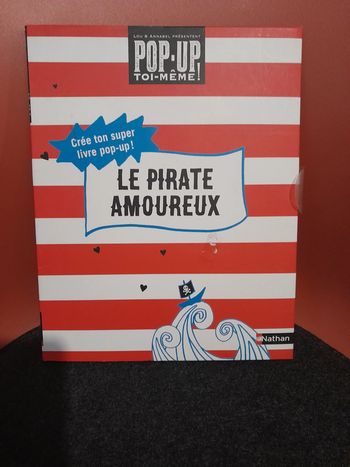 pop up à créer soi même Le pirate amoureux