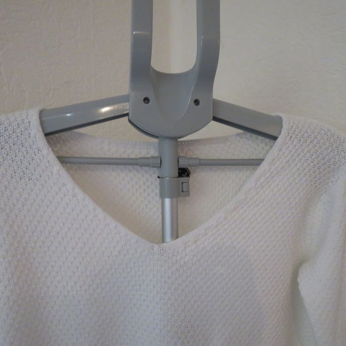 Pull Blanc du Nil – Taille T2 / 38 – 100% Coton - photo numéro 2