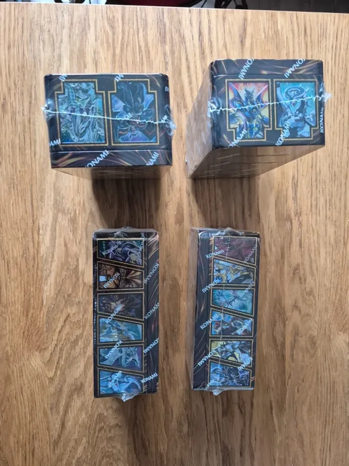 Lot Yu-Gi-Oh 4 x Tin - Yu-Gi-Oh! - 25ème Anniversaire : Dueling Heroes Neuf Scelle Fr - photo numéro 2